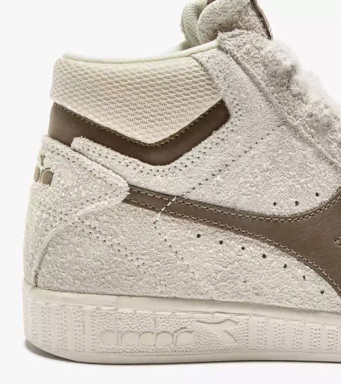 Game High Suede Waxed Adidași retro de tenis cu talpă înaltă