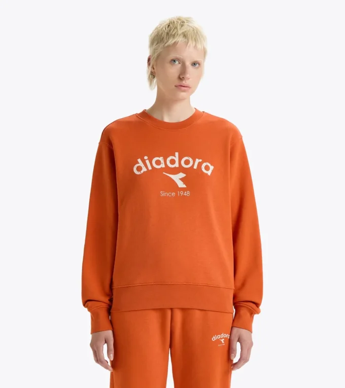 Hanorac Crew Athl. Logo Hanorac cu guler rotund – Unisex