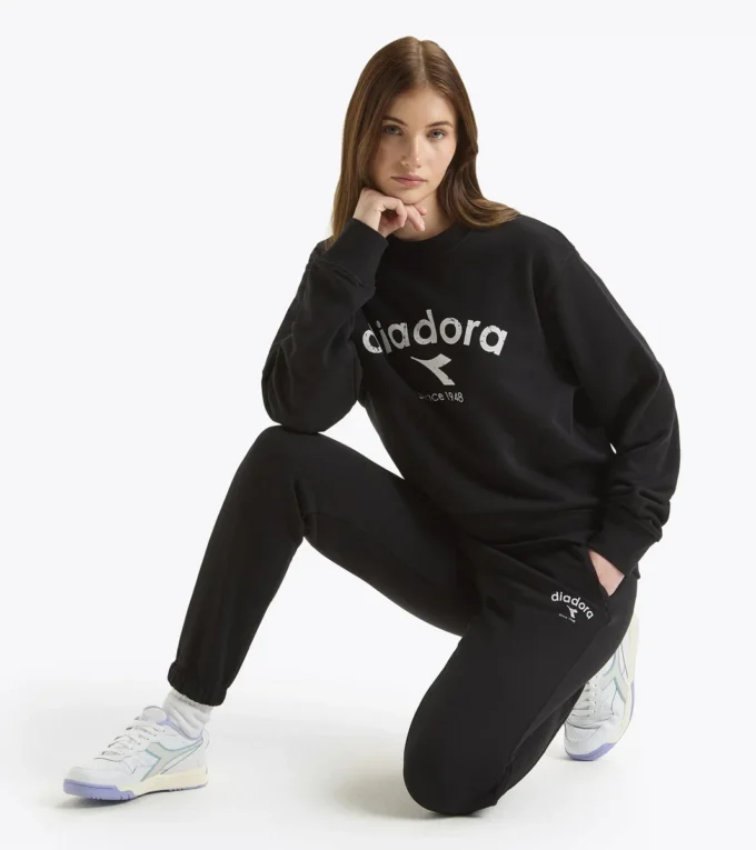 Hanorac Crew Athl. Logo Hanorac cu guler rotund – Unisex