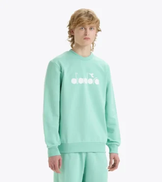 Hanorac Crew Logo Hanorac – Fabricat în Italia – Unisex