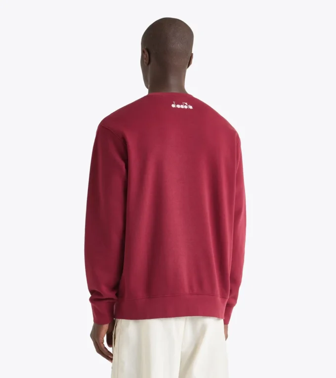 Hanorac Crew Run Valley Hanorac cu guler rotund, inspirat din stilul colegial – Run Valley