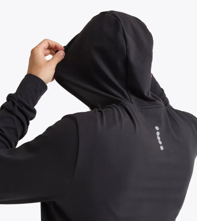 Hanorac cu glugă din jersey Run Crew Hanorac din jersey pentru după antrenament