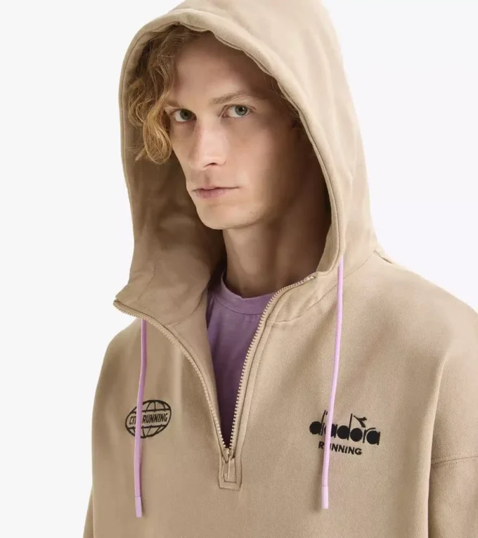 Hanorac cu glugă Hz Hanorac Mill City – Fabricat în Italia