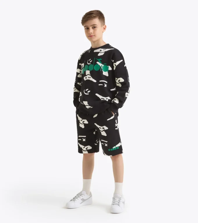 Jb. Bermuda Bermuda Smile Logo – Croială confortabilă – Băieți