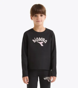 Jg. T-Shirt Ls Logo Tricou cu mâneci lungi – Fete