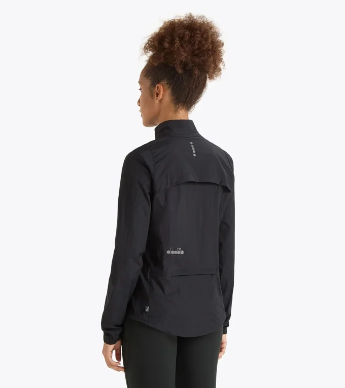 L. Jachetă antivânt pliabilă Jachetă de alergare antivânt pliabilă