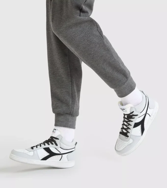 Magic Basket Demi Cut Icona Leather Pantofi sport – Unisex