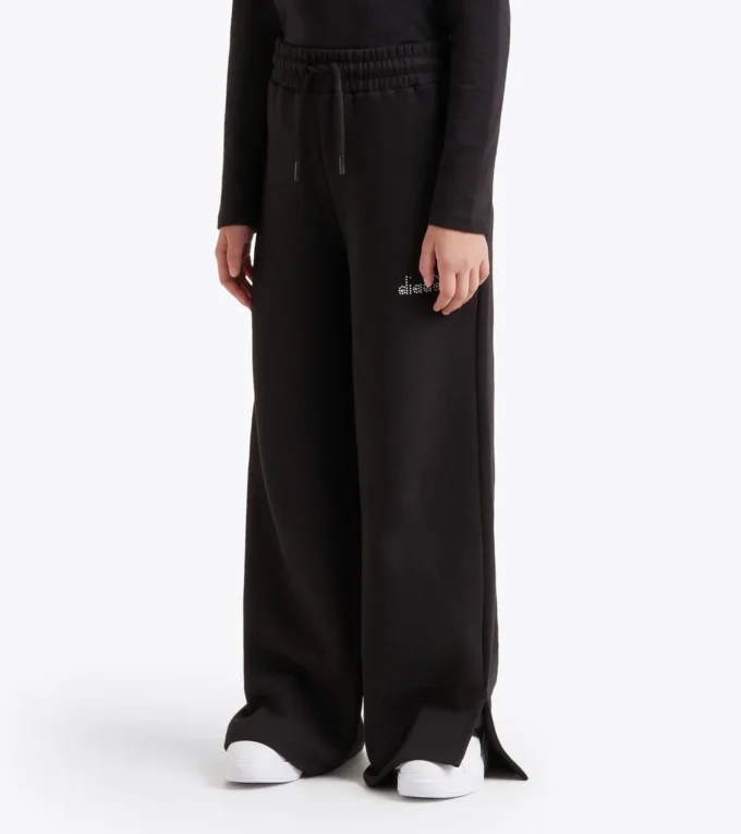 Pantaloni evazați Pantaloni evazați cu strasuri – Fete