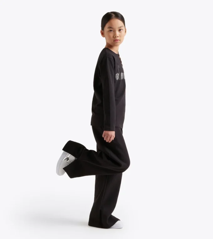 Pantaloni evazați Pantaloni evazați cu strasuri – Fete