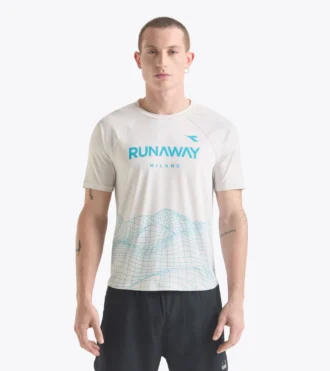 Tricou Super Light Ss Runaway Tricou de alergare Runaway – Țesătură ușoară