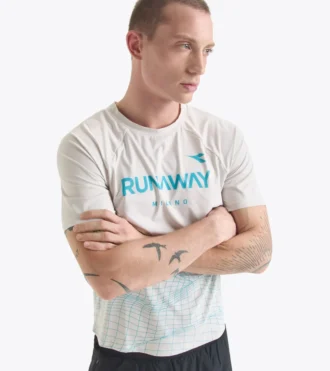 Tricou Super Light Ss Runaway Tricou de alergare Runaway – Țesătură ușoară