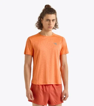 Tricou Super Light Ss Tricou de alergare – țesătură ușoară Coolcore