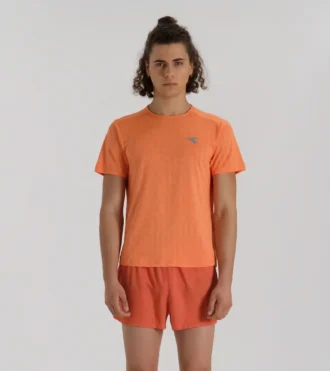 Tricou Super Light Ss Tricou de alergare – țesătură ușoară Coolcore