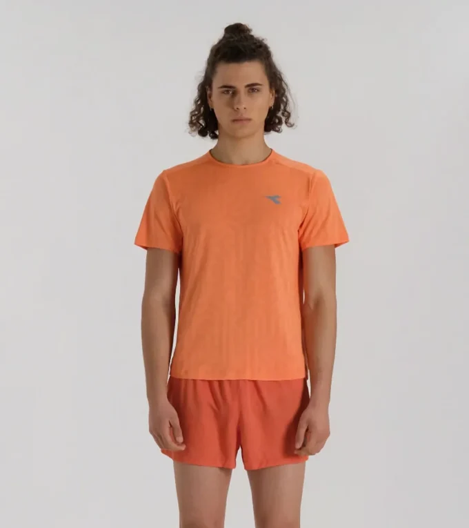 Tricou Super Light Ss Tricou de alergare – țesătură ușoară Coolcore