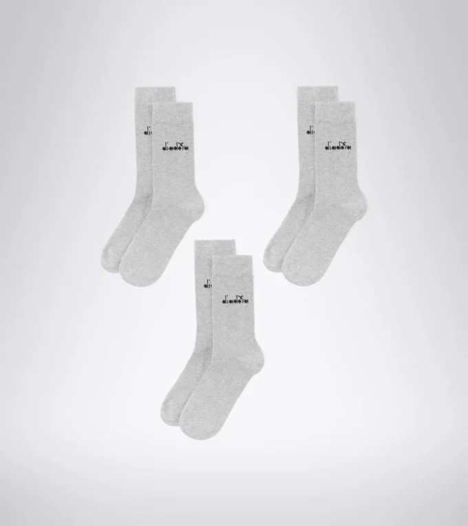 U. Mid Plain Socks 3-Pack Pachet de șosete medii – Trei perechi – Unisex